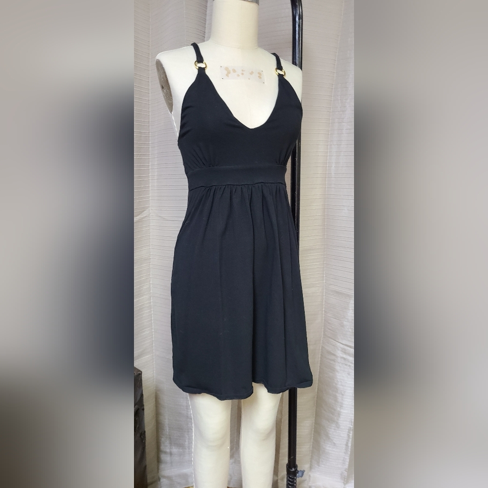 Little black sun dress